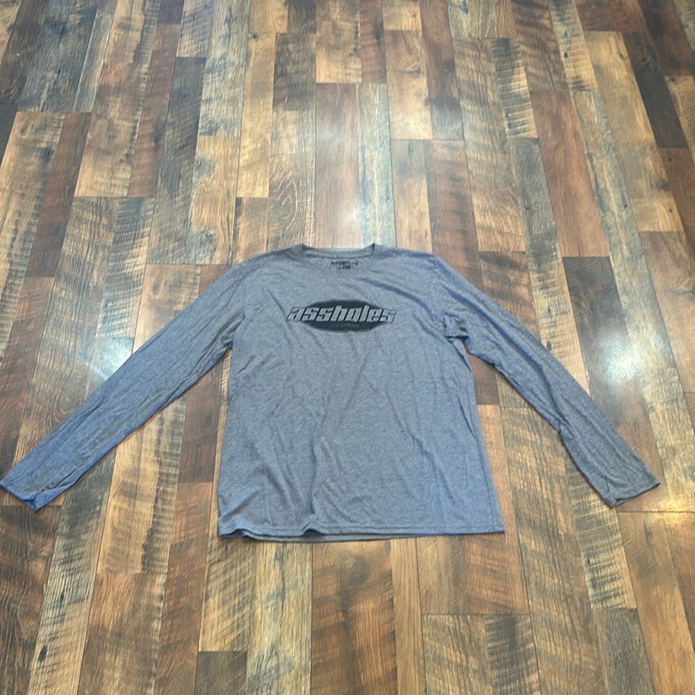 Assholes Live Forever long sleeved T-shirt L (4750) NWOT